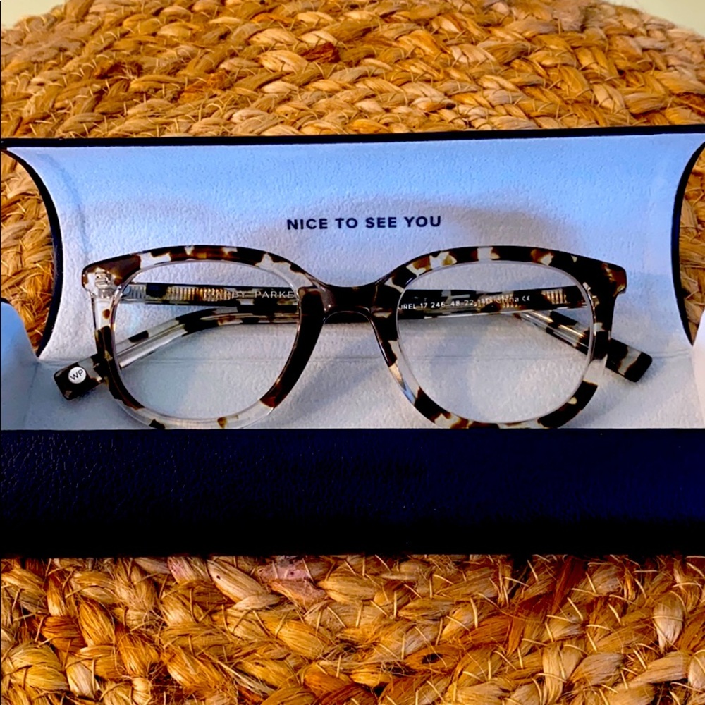 New WARBY PARKER Eyeglasses clear lenses